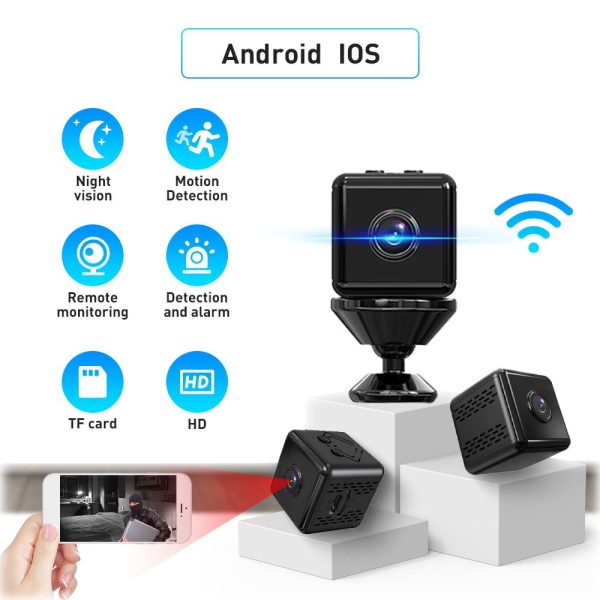 New X9 1080p  Magnetic Wifi Mini Camera