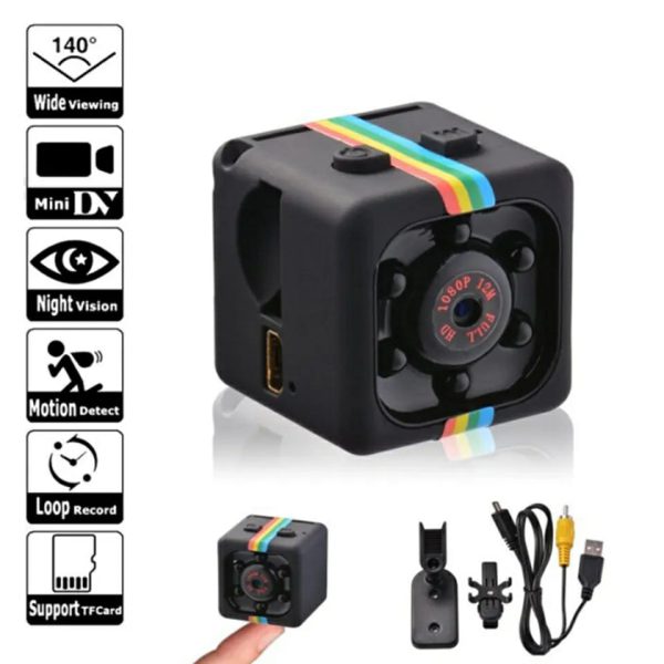 Sq11 Mini Hd 1080p  Night Vision Camcorder Motion